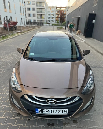 Hyundai I30 cena 38900 przebieg: 110500, rok produkcji 2012 z Warszawa małe 79
